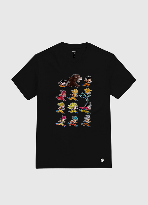 Evolutions of King Monkey White Gold T-Shirt