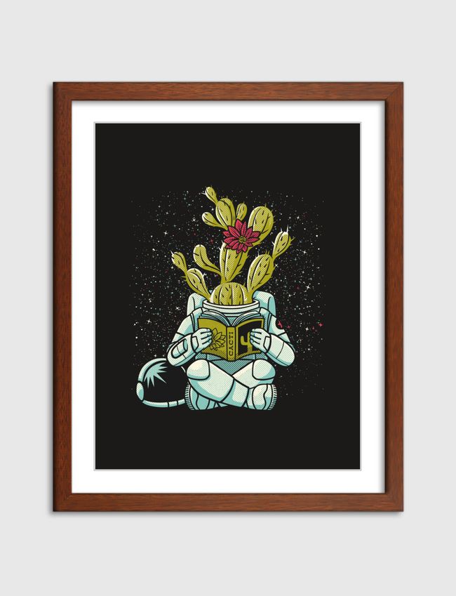 Astronaut Cactus Succulent - Artframe