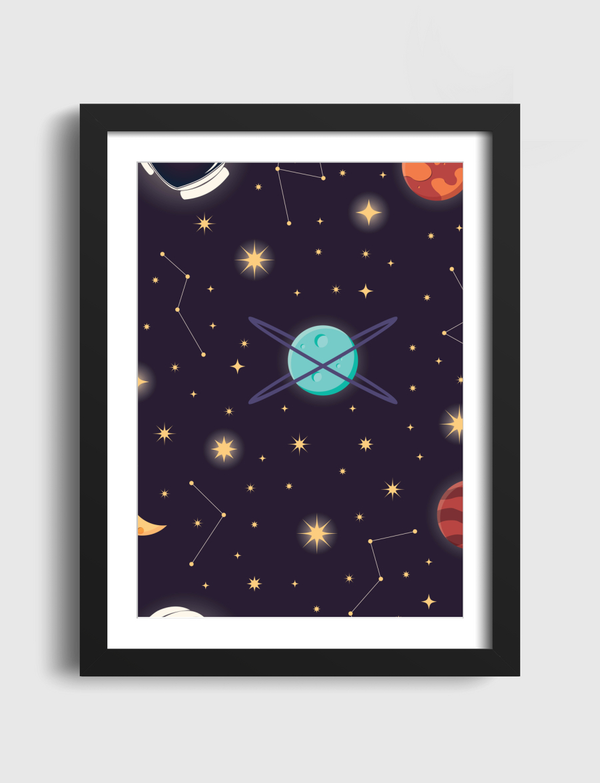 Galaxy pattern 001 Artframe