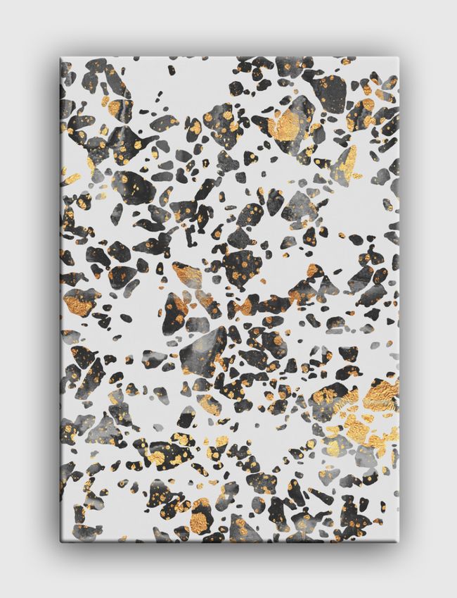 Gold Speckled Terrazzo - Canvas