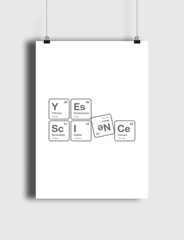 Yes Science! Poster
