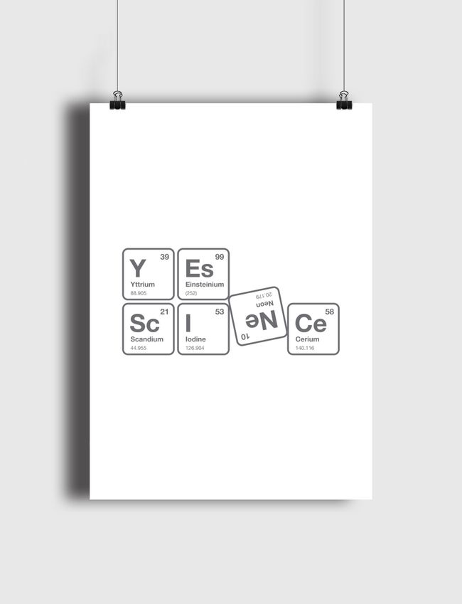 Yes Science! - Poster