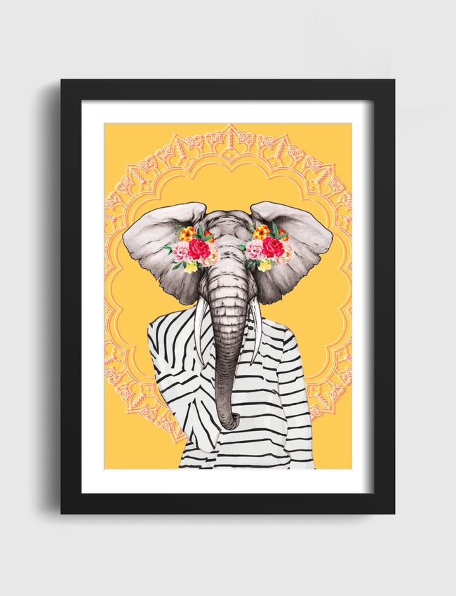 Modern elephant - Artframe