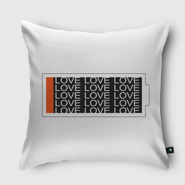 1% low love Throw Pillow