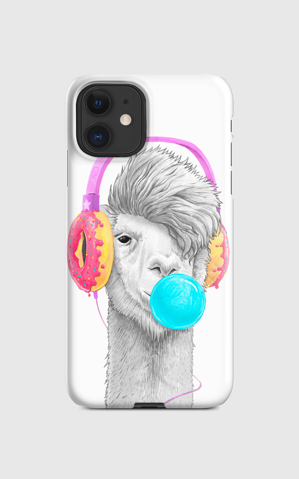 Lama in headphones Regular Case