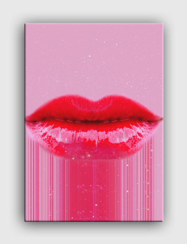 Kiss my lips Canvas