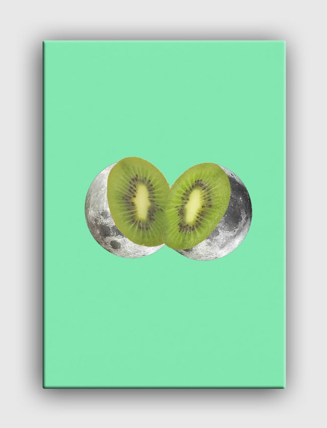 kiwi moon - Canvas