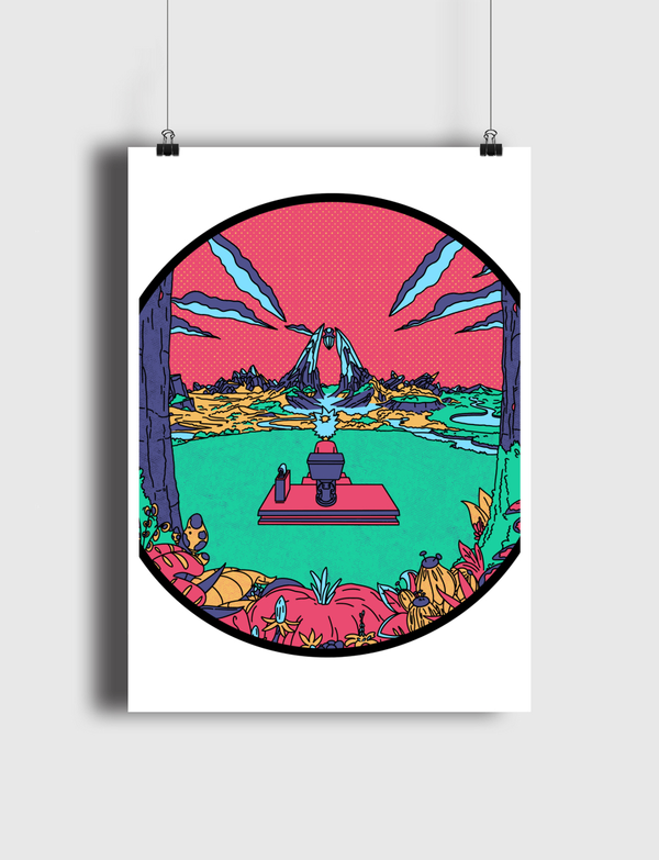 The Old Man and the Seat Poster
