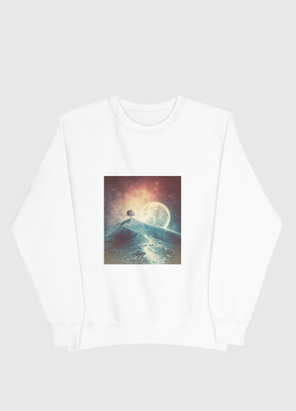 Under the colorful moonlight Men Sweatshirt