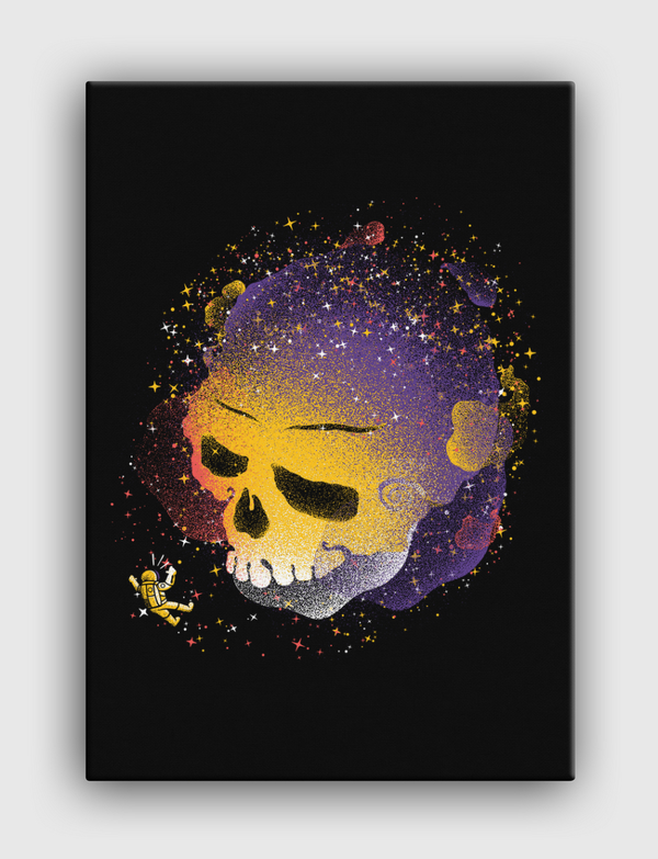 Skull Galaxy Canvas