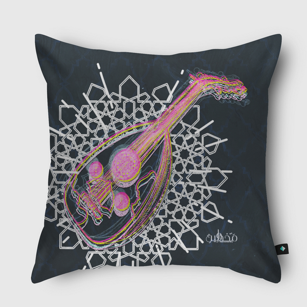 Oud Throw Pillow