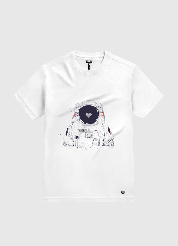 Astronaut love White Gold T-Shirt