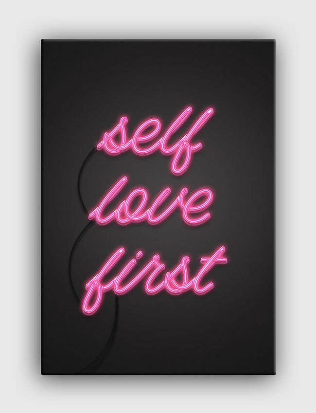 Self love first - Canvas