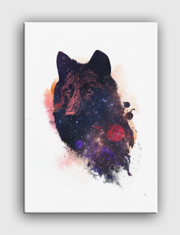 Universal wolf Canvas