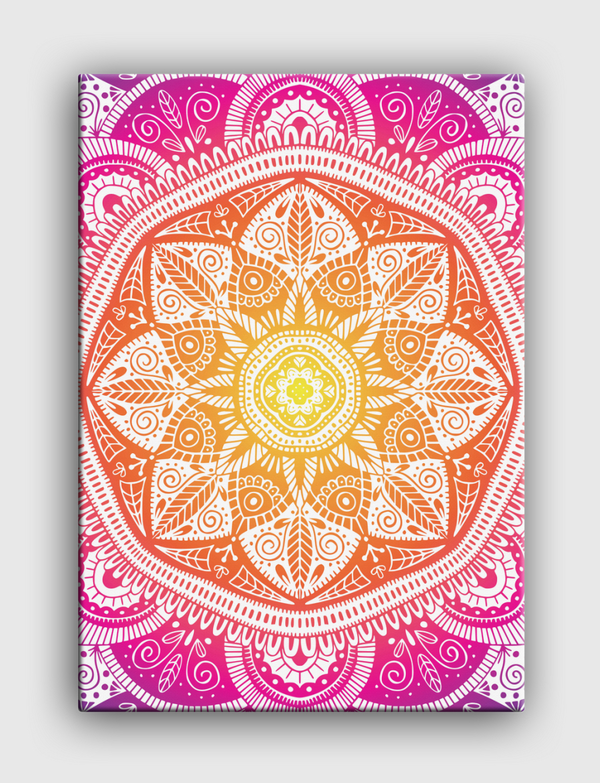 Mandala Pattern 009 Canvas