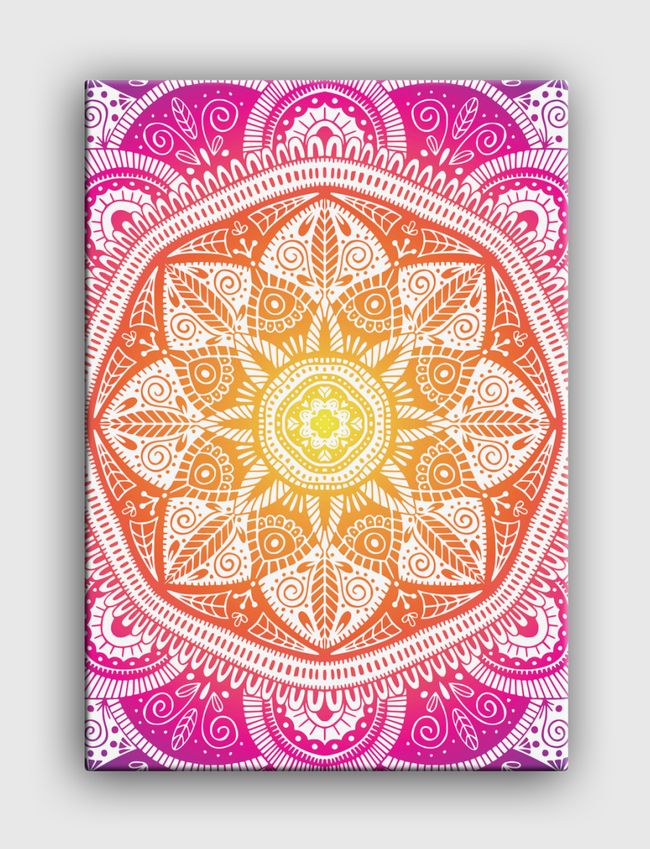 Mandala Pattern 009 - Canvas