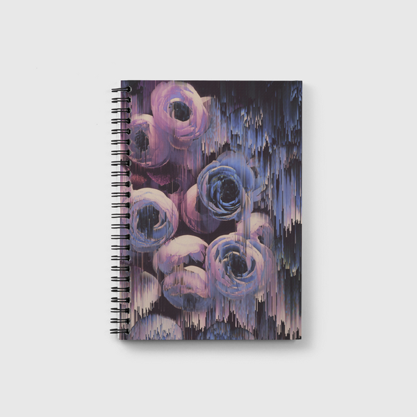 Floral glitches Notebook