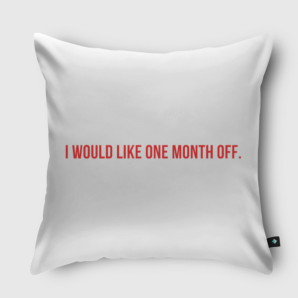 Need off Throw Pillow