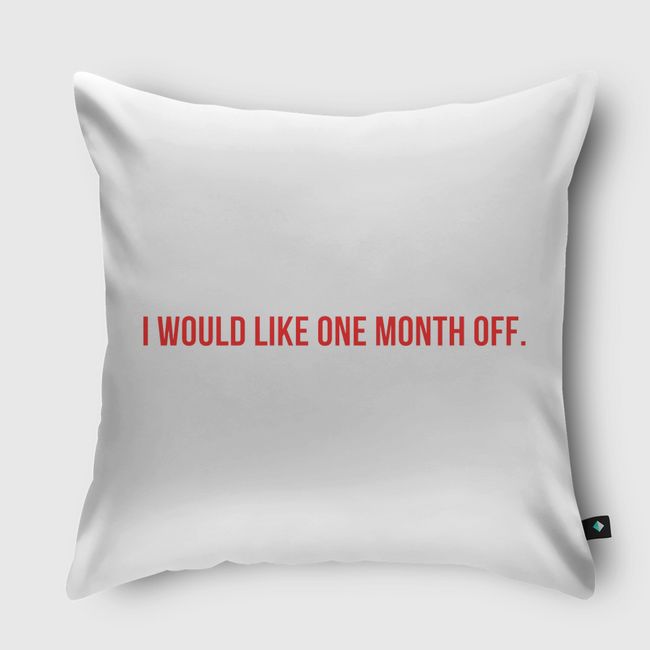 Need off - Throw Pillow