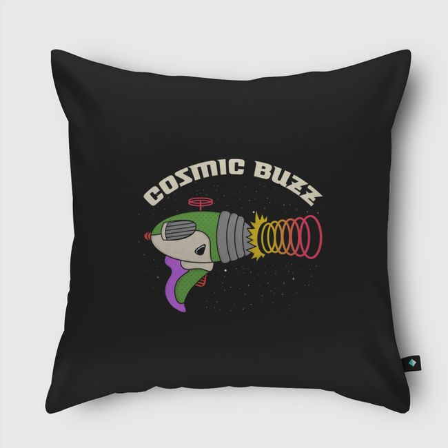 Cosmic Buzz - Throw Pillow