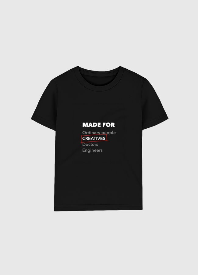 Mede for creatives - Kids Organic T-Shirt