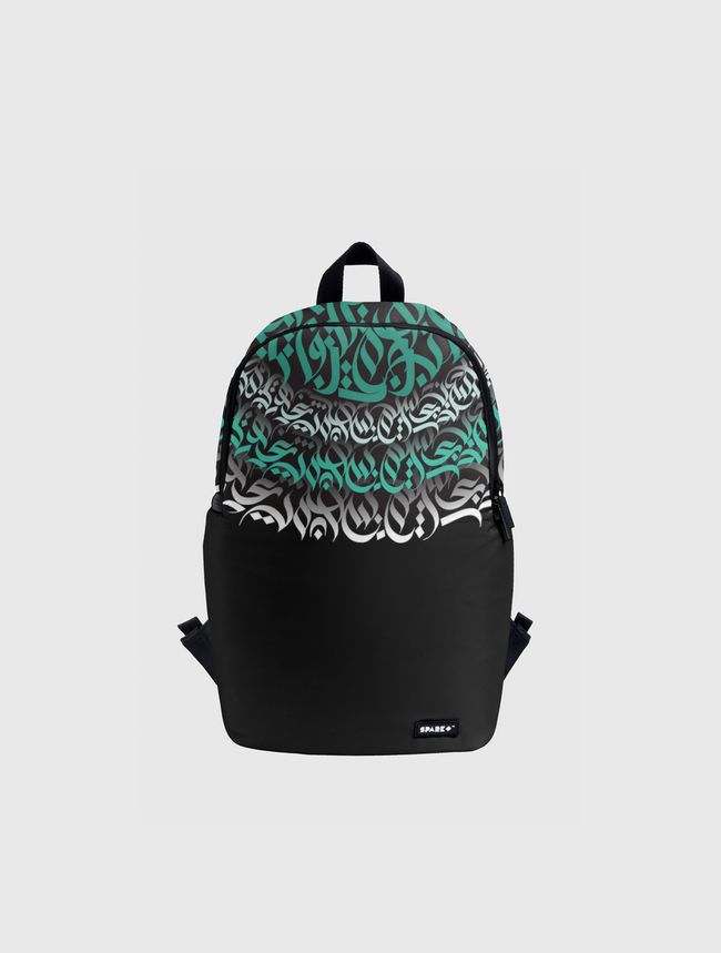 Spark galaxy calligraphy - Spark Backpack