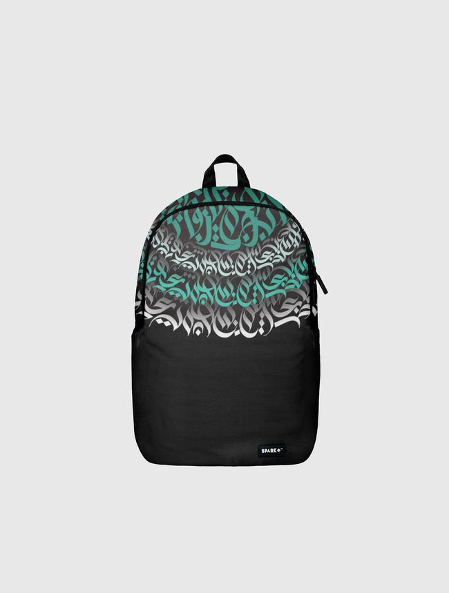 Spark galaxy calligraphy - Spark Backpack