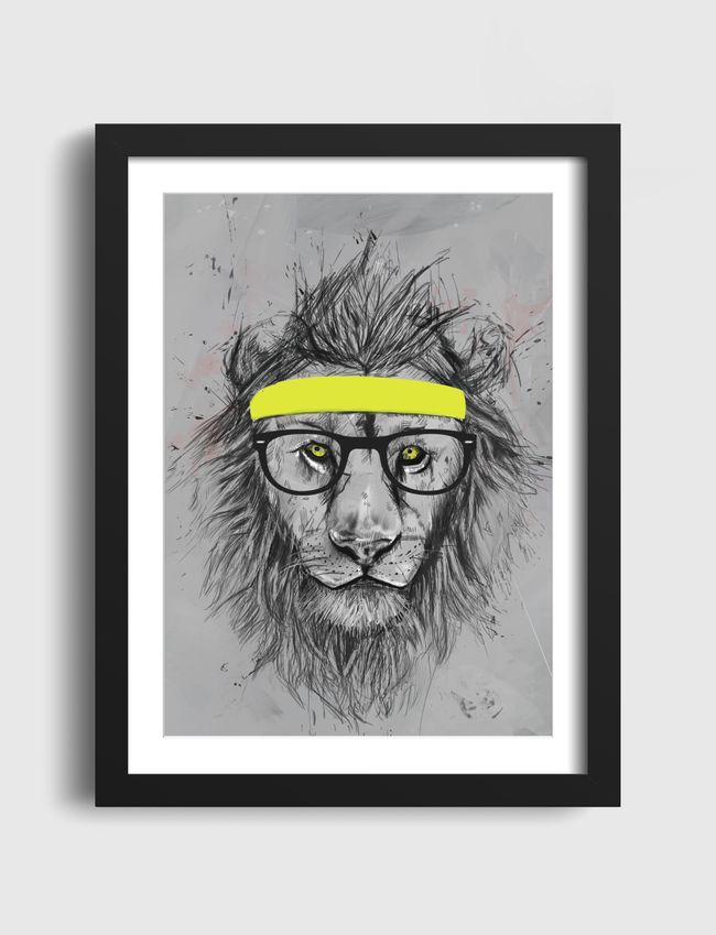 Hipster lion - Artframe