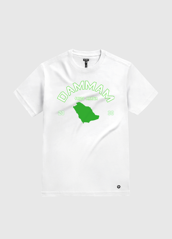 Dammam الدمام White Gold T-Shirt