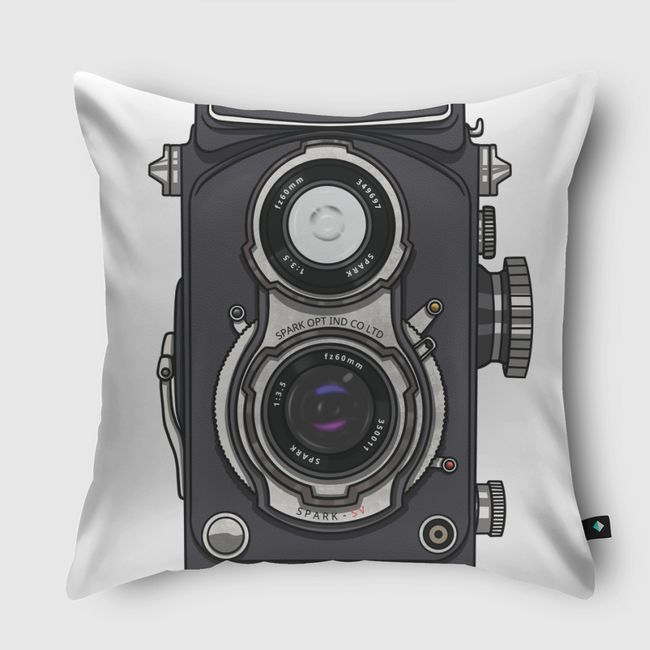 Vintage Video Camera - Throw Pillow