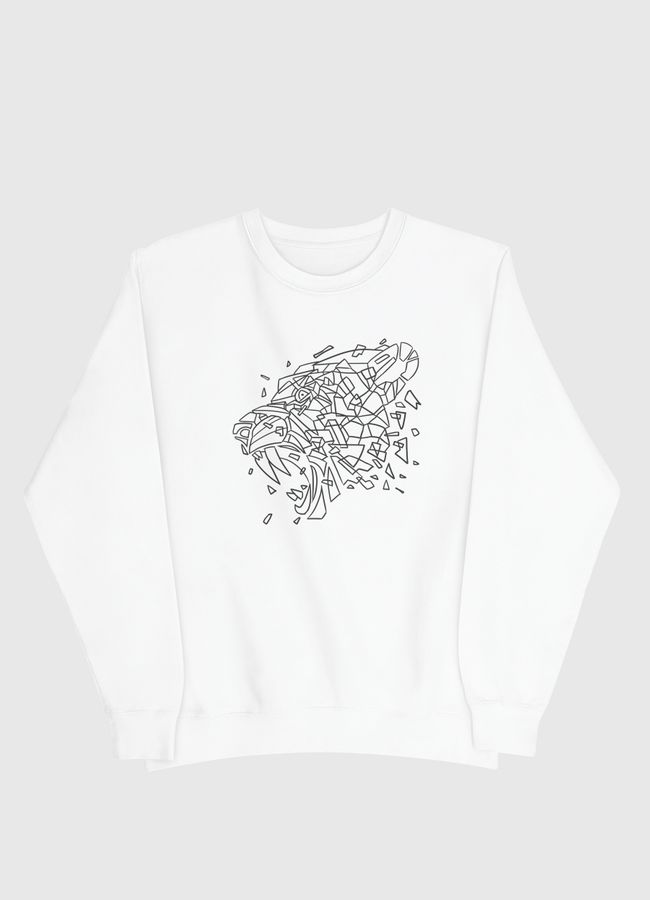 Geometric Sabertooth - Men Sweatshirt