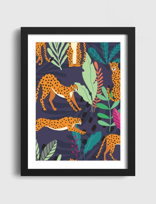 Cheetah pattern 02 - Artframe