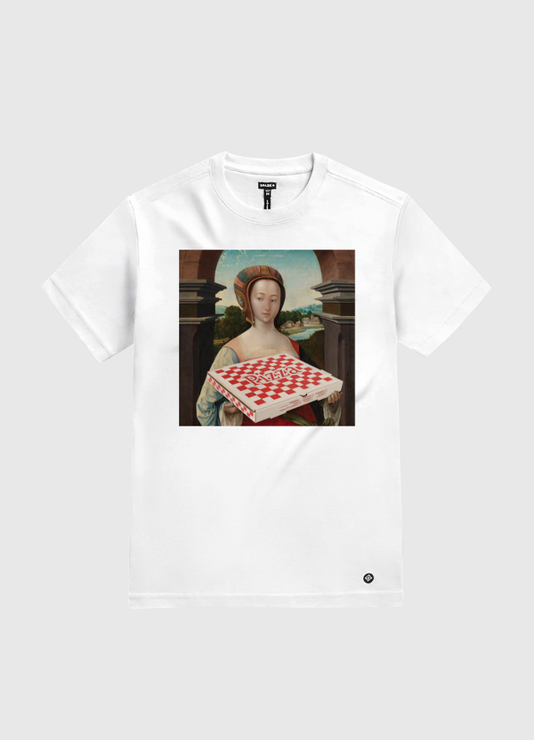 Pizza Delivery White Gold T-Shirt