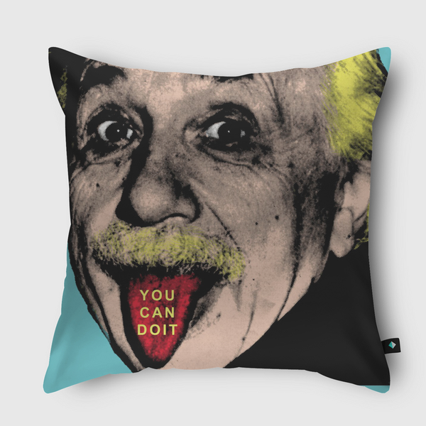 U CAN DOIT Throw Pillow