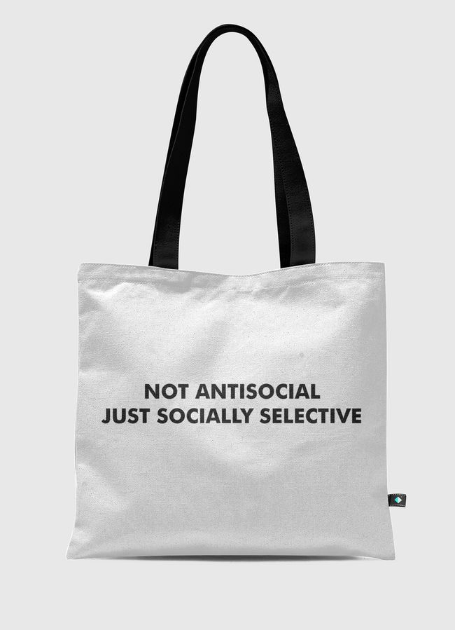 Not antisocial - Tote Bag