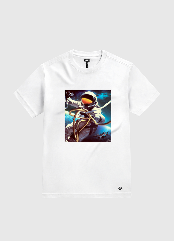 GALAXY ROAD White Gold T-Shirt