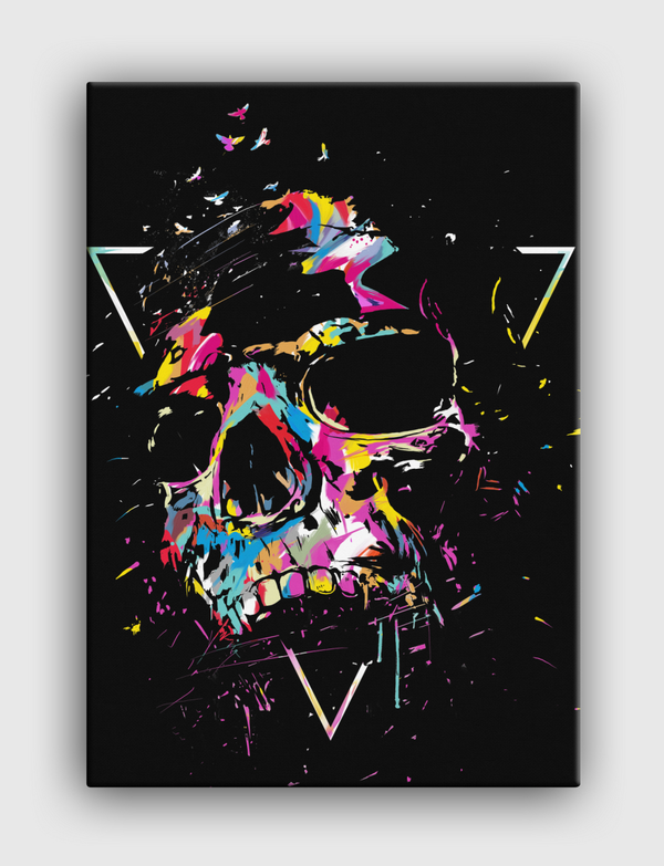 Skull X Canvas