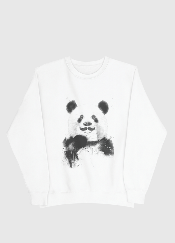 Funny panda Men Sweatshirt