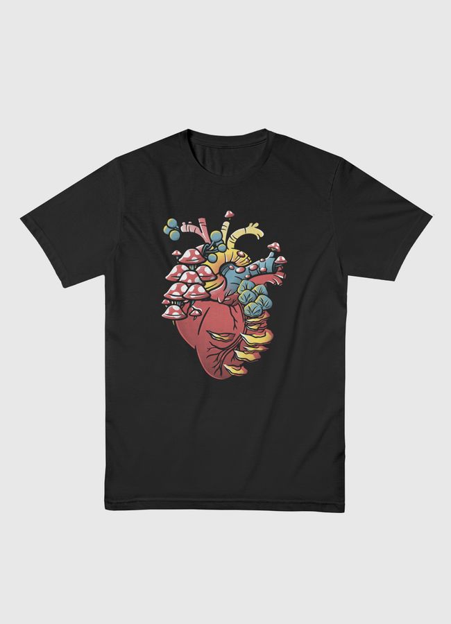 Fungi Heart - Men Basic T-Shirt