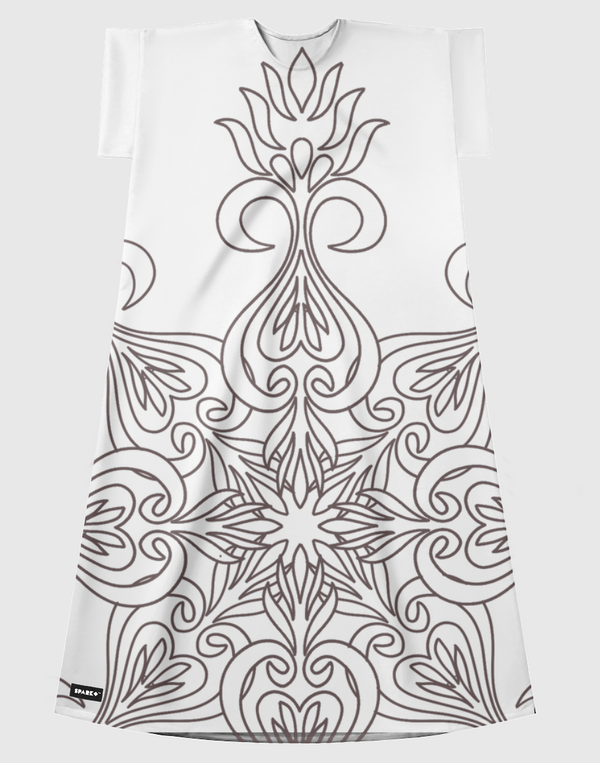 نقشة حناء Short Sleeve Dress