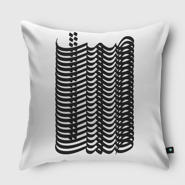 صمت Throw Pillow