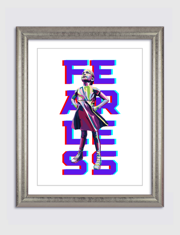 Fearless Girl Artframe