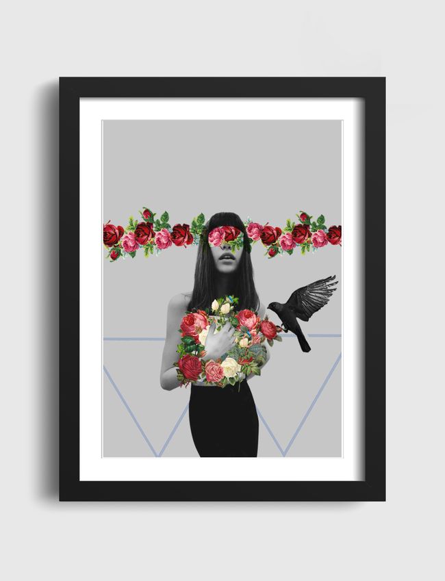 half person half flower - Artframe