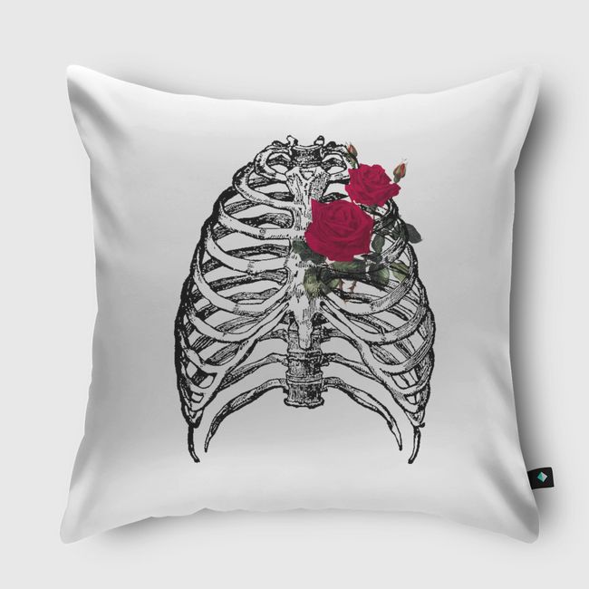 🌹 Rib cage  - Throw Pillow