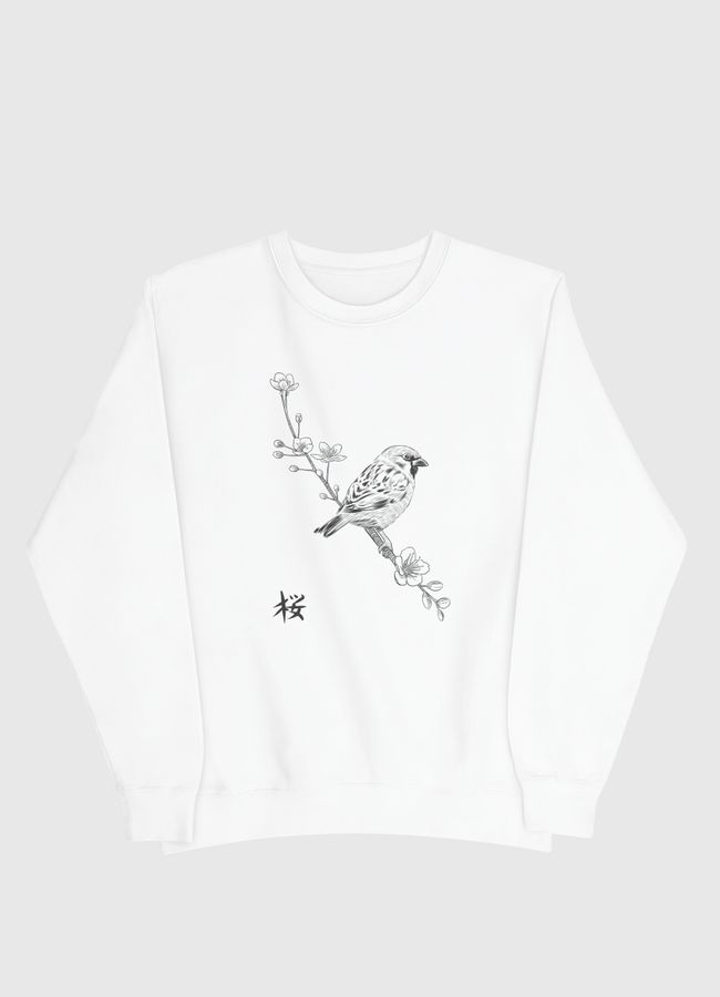 Sparrow Kanji - Men Sweatshirt