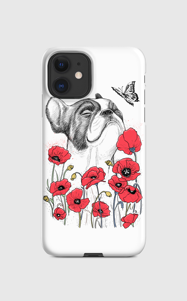 Pug in flowers Regular Case