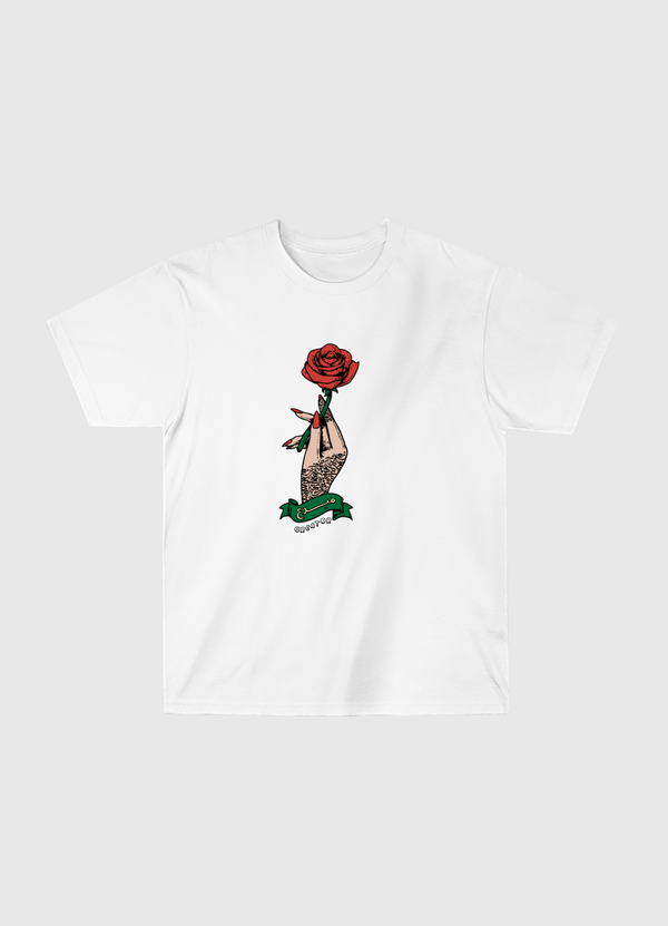 Calligraphy & Roses Classic T-Shirt