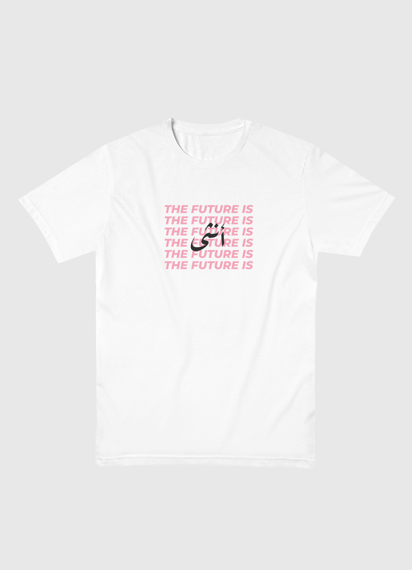 المستقبل انثى Men Basic T-Shirt