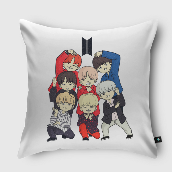 bts Throw Pillow