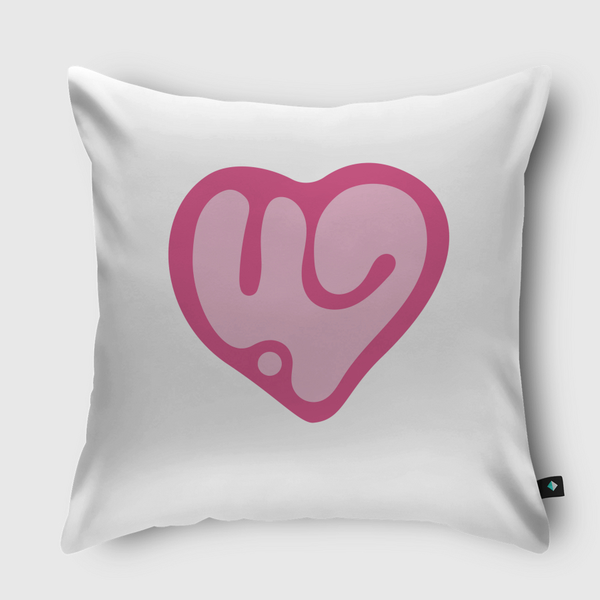 Love  حب Throw Pillow